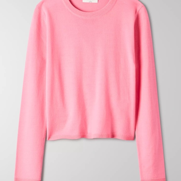 BABATON - Nathaniel Cropped Sweater Fluro Lime Green - Picture 7 of 7